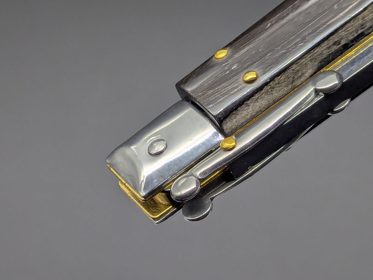 29cm Frank B Buffalo Horn Swinguard Bayonet Blade