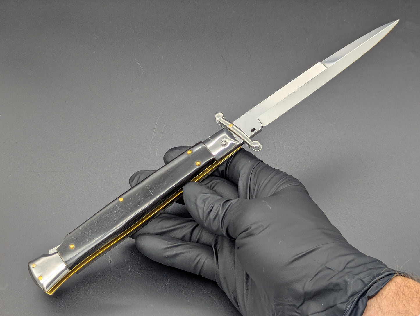 29cm Frank B Buffalo Horn Swinguard Bayonet Blade