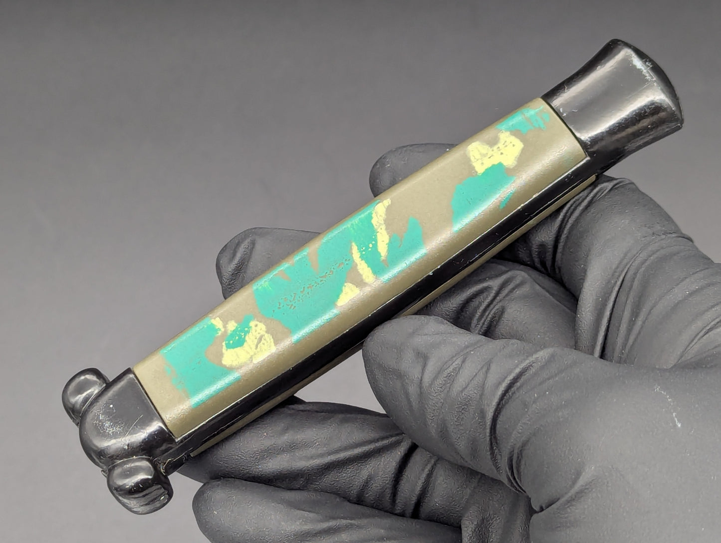 Camouflage NATO MILITARY OTF Knife 80's Vintage