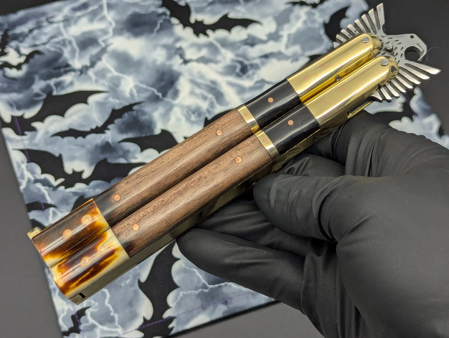 11" Eagle Tang Philippines Handmade Balisong Kris