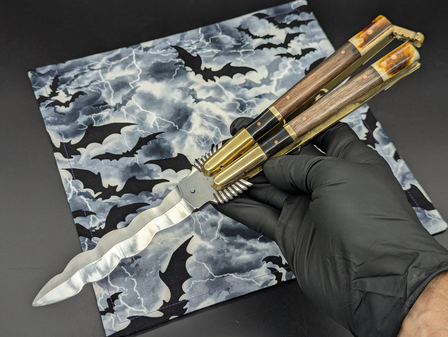 11" Eagle Tang Philippines Handmade Balisong Kris