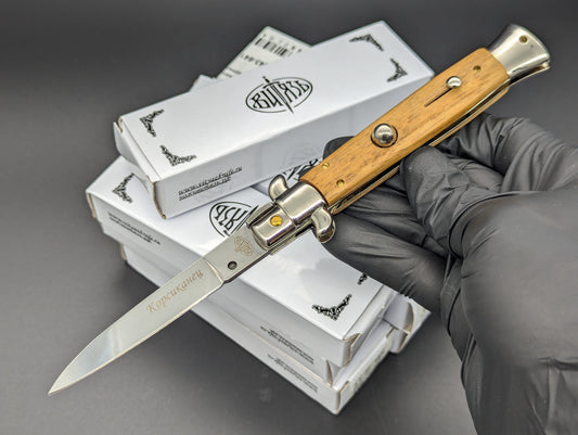 VITYAZ WOODEN RUSSIAN SWITCHBLADE STILETTO