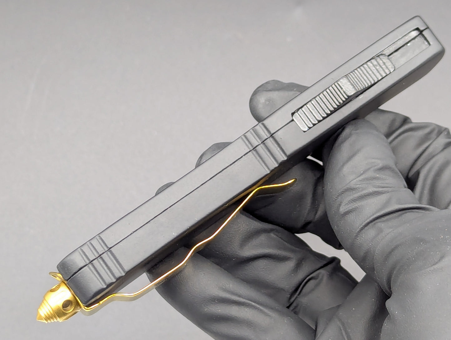 8.5" DAMASCUS HELL RAISER D/A OTF KNIFE