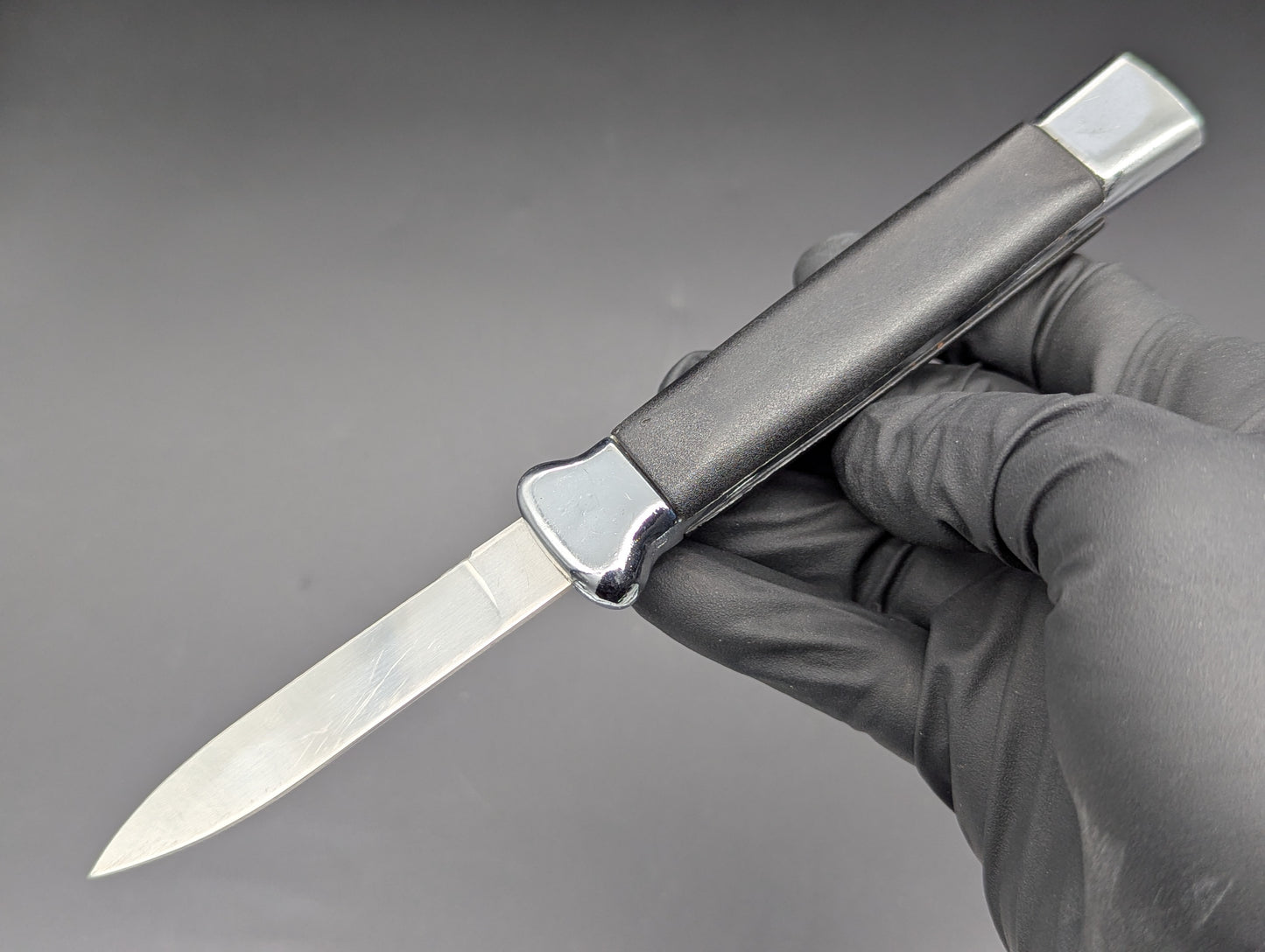 VINTAGE 80"s STILETTO NATO MILITARY D/A OTF KNIVES