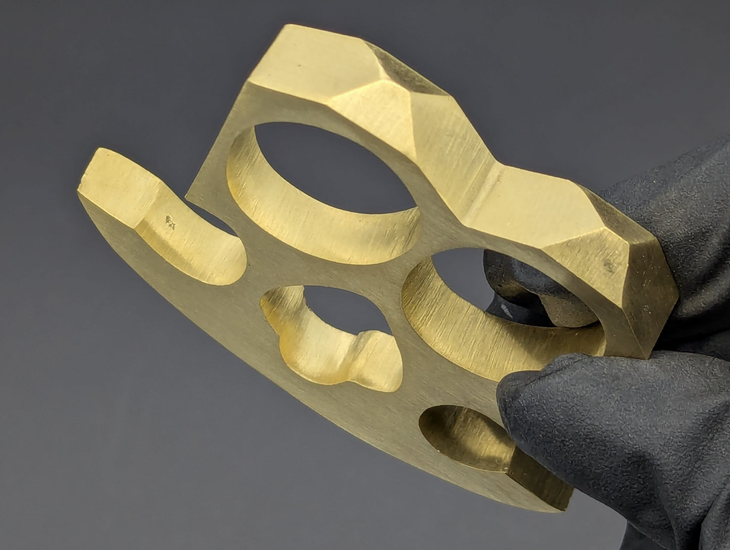 Solid Brass 2 Finger Knuckle Duster