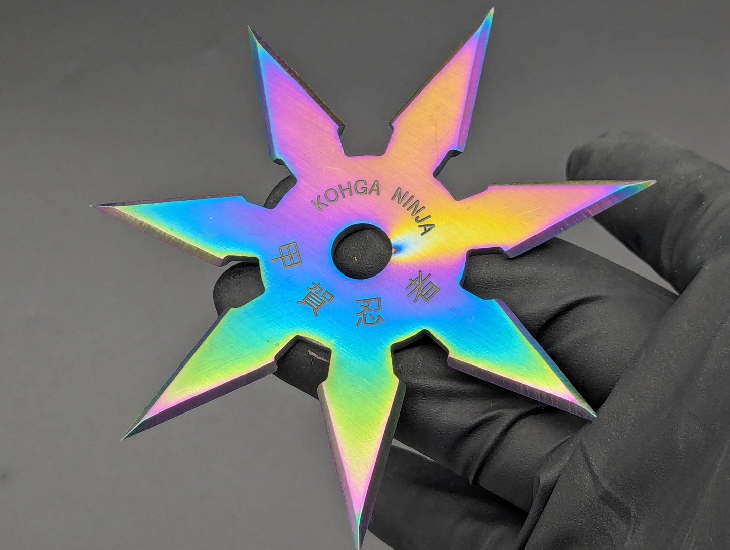 7 POINT TITANIUM NINJA KOHGA SHURIKEN