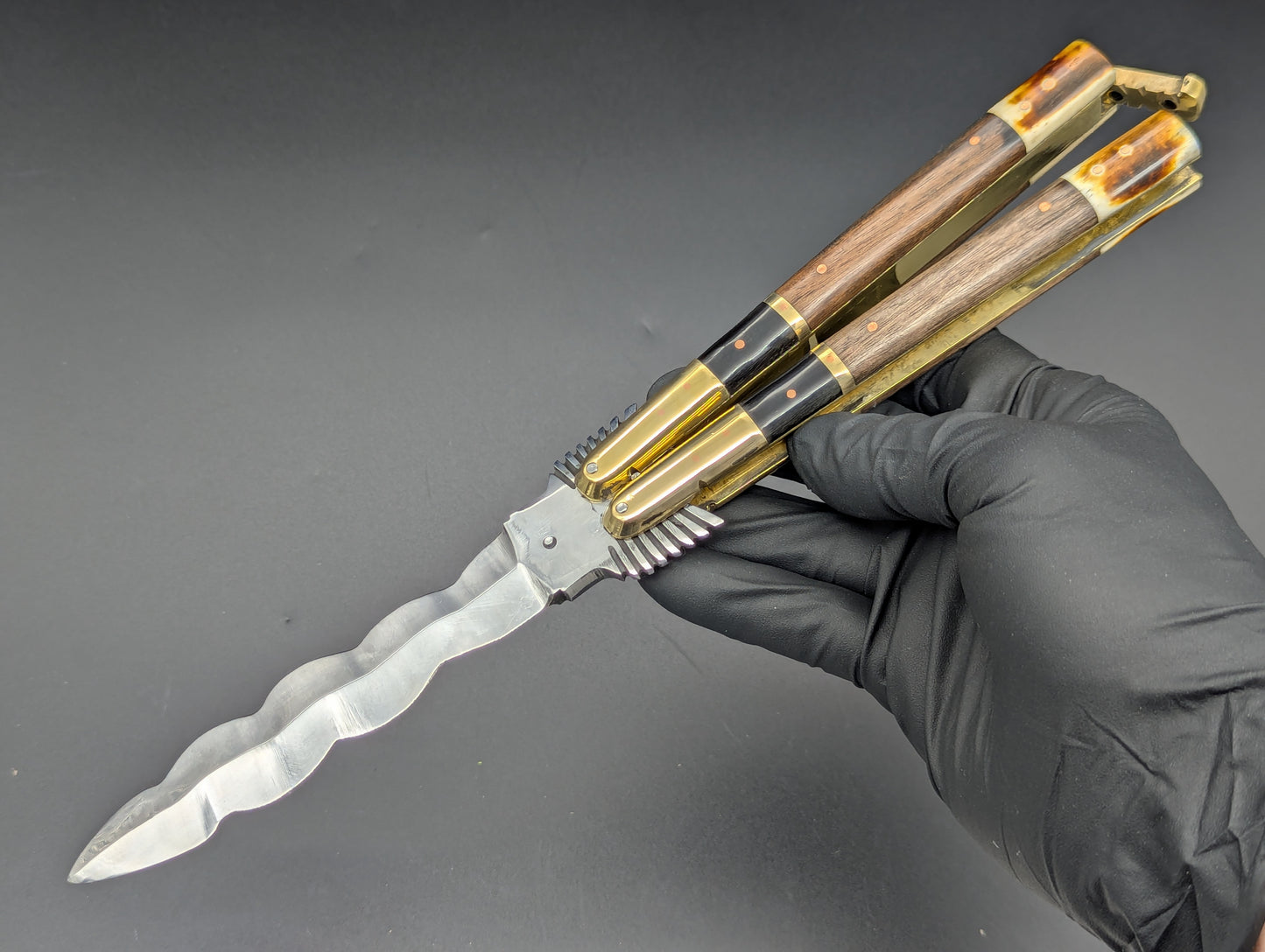 11" Eagle Tang Philippines Handmade Balisong Kris