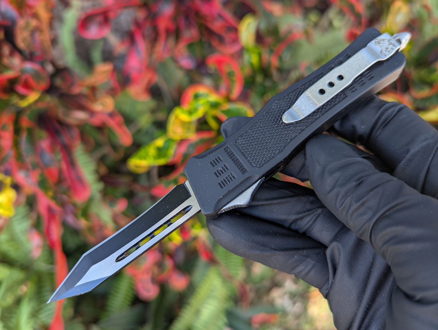 7" Mini Reverse Tanto Tactical D/A OTF Knife