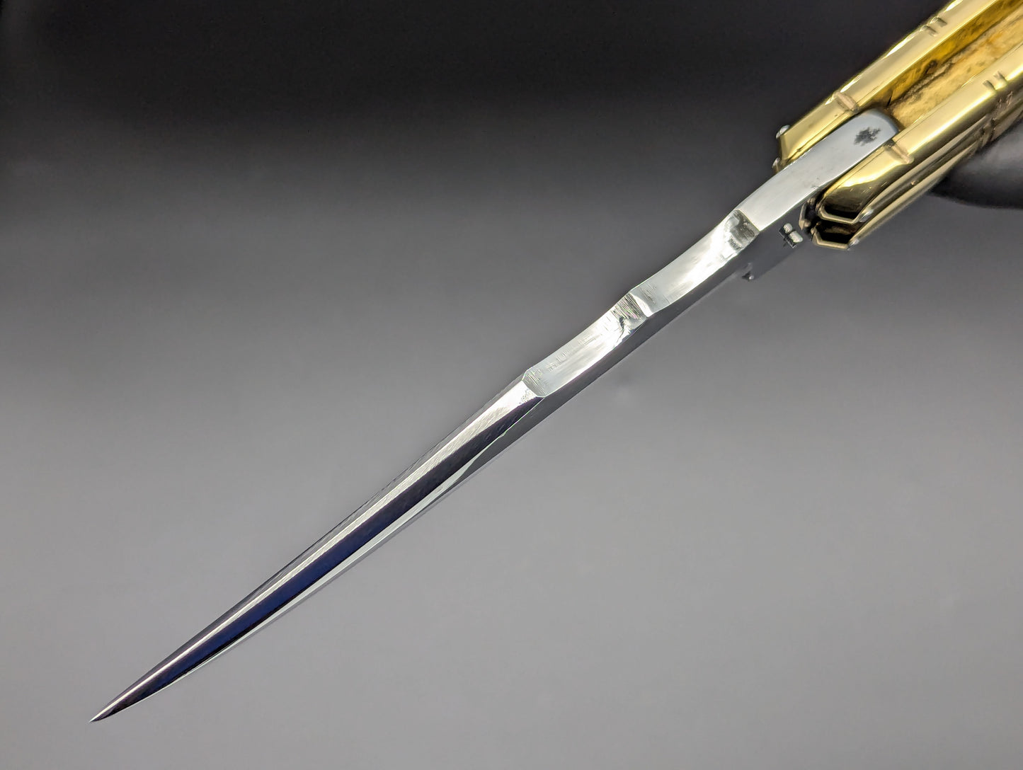 396g 29cm SOLID BRASS FHM BALISONG BATWING CLIP
