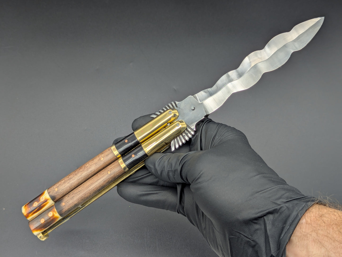 11" Eagle Tang Philippines Handmade Balisong Kris