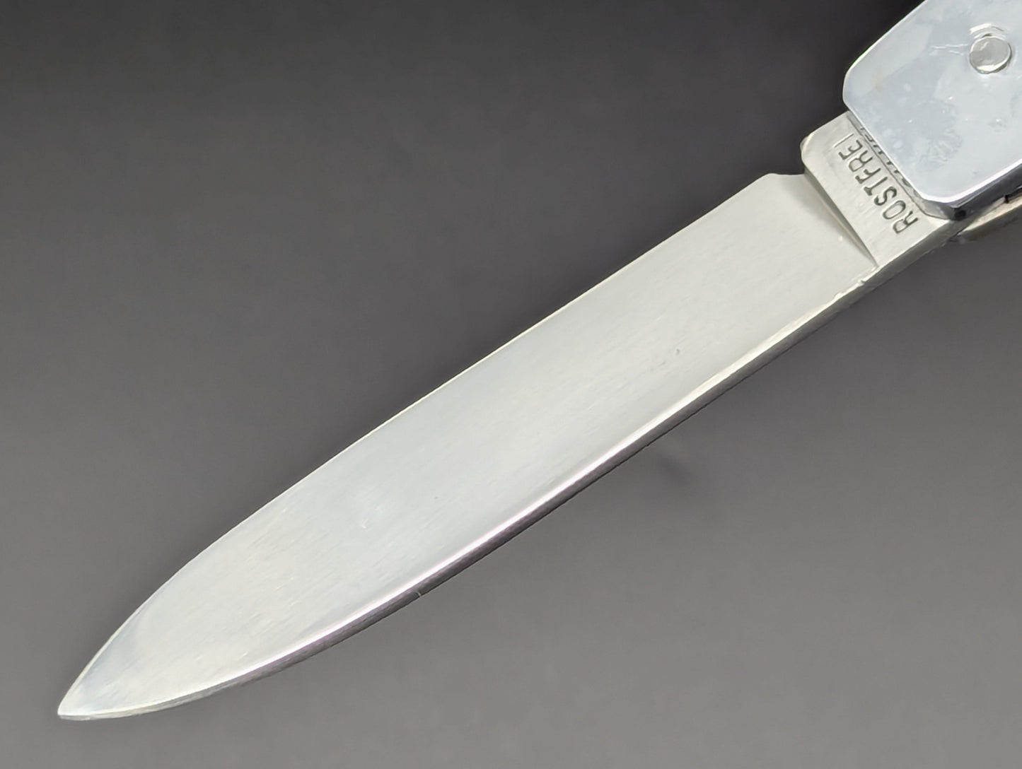 7" ANTIQUE BONSA SOLINGEN STAINLESS SWITCHBLADE LEVERLOCK