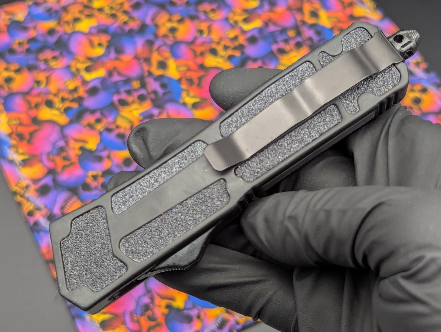 Tactical Reaper Dual Action OTF Knife Double Edge
