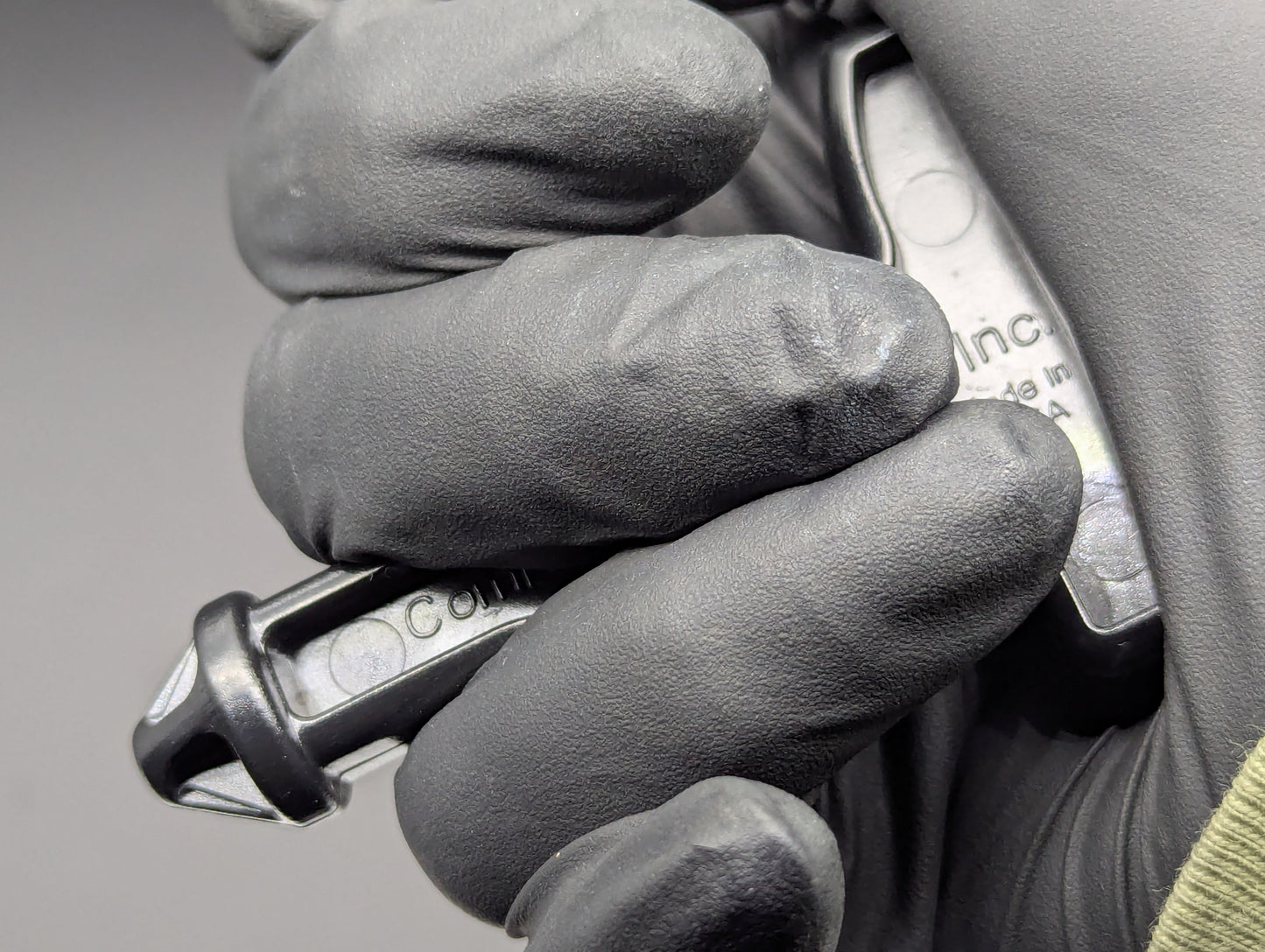 BLACK COMBAT TECHNOLOGIES IMPACT PLASTIC SELF DEFENSE KEYRINGS