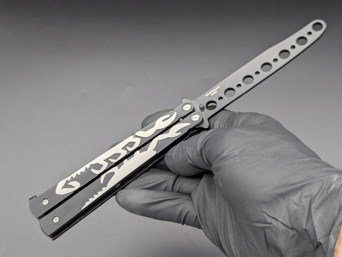 Black Scorpion Balisong Trainer