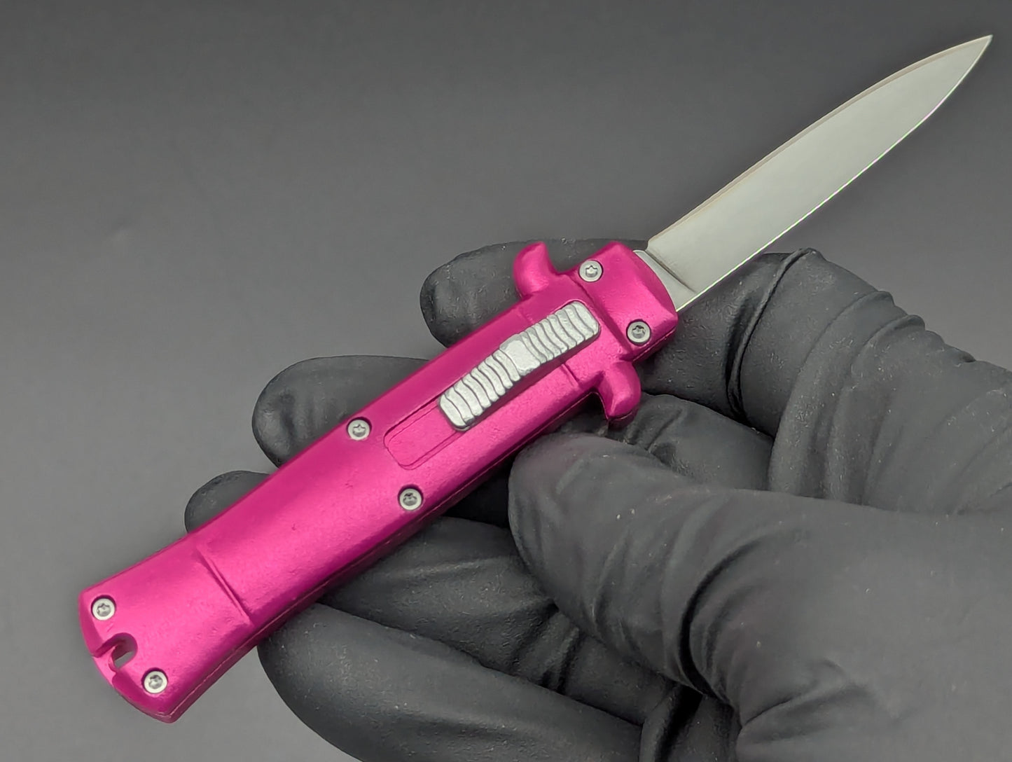 3.25" MINI D/A PINK CALI LEGAL OTF KNIFE