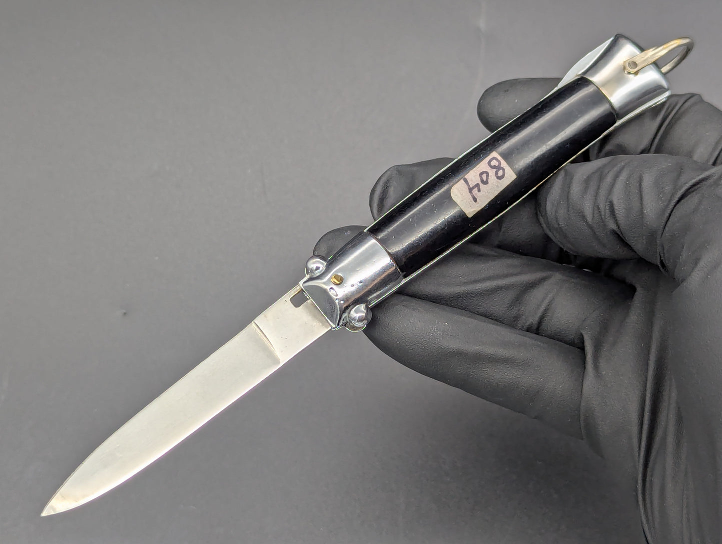 6.5" VINTAGE MICKEY EARS MINI JAPANESE SWITCHBLADE KNIFE