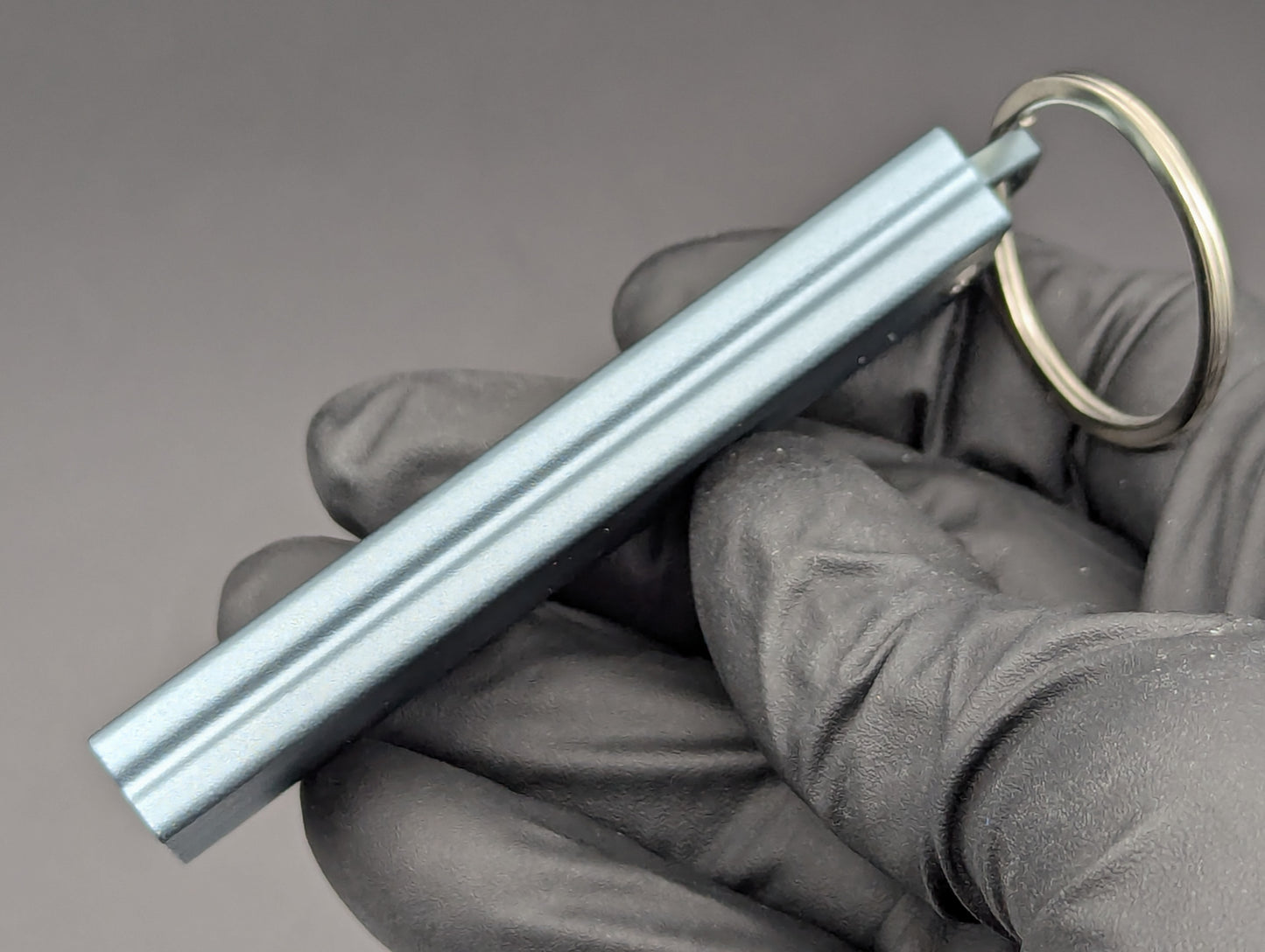 MINI TANTO GRAVITY KNIFE KEYRING BLUE GREY