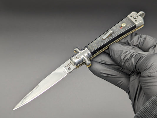 ANTIQUE FRENCH BARGEON MALTESE SWITCHBLADE KNIFE LG