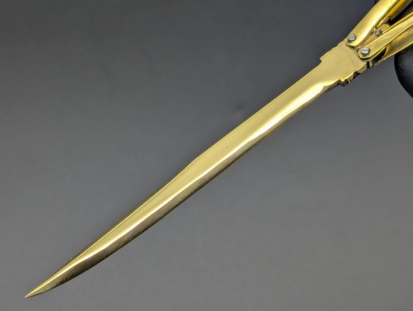 "FHM" PHILIPPINES HANDMADE BRASS BALISONG PEN