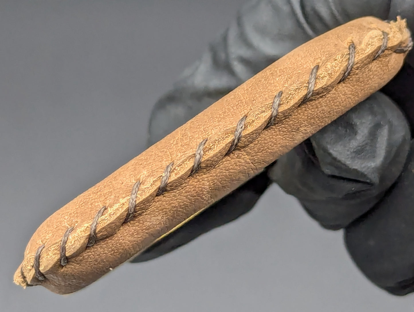 Solid Brass Stock Leather Wrapped "2FK" Duster