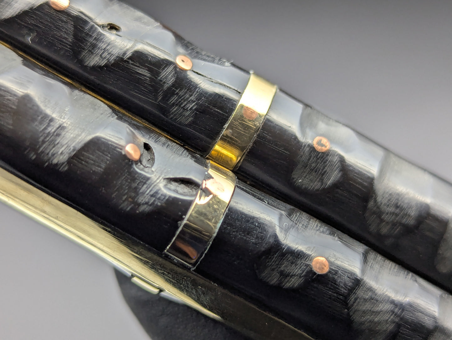 11" CARABOA HORN KRIS BLADE FHM BALISONG TEXTURED