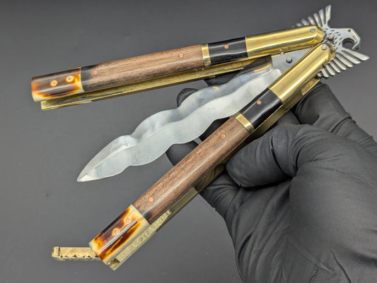 11" Eagle Tang Philippines Handmade Balisong Kris