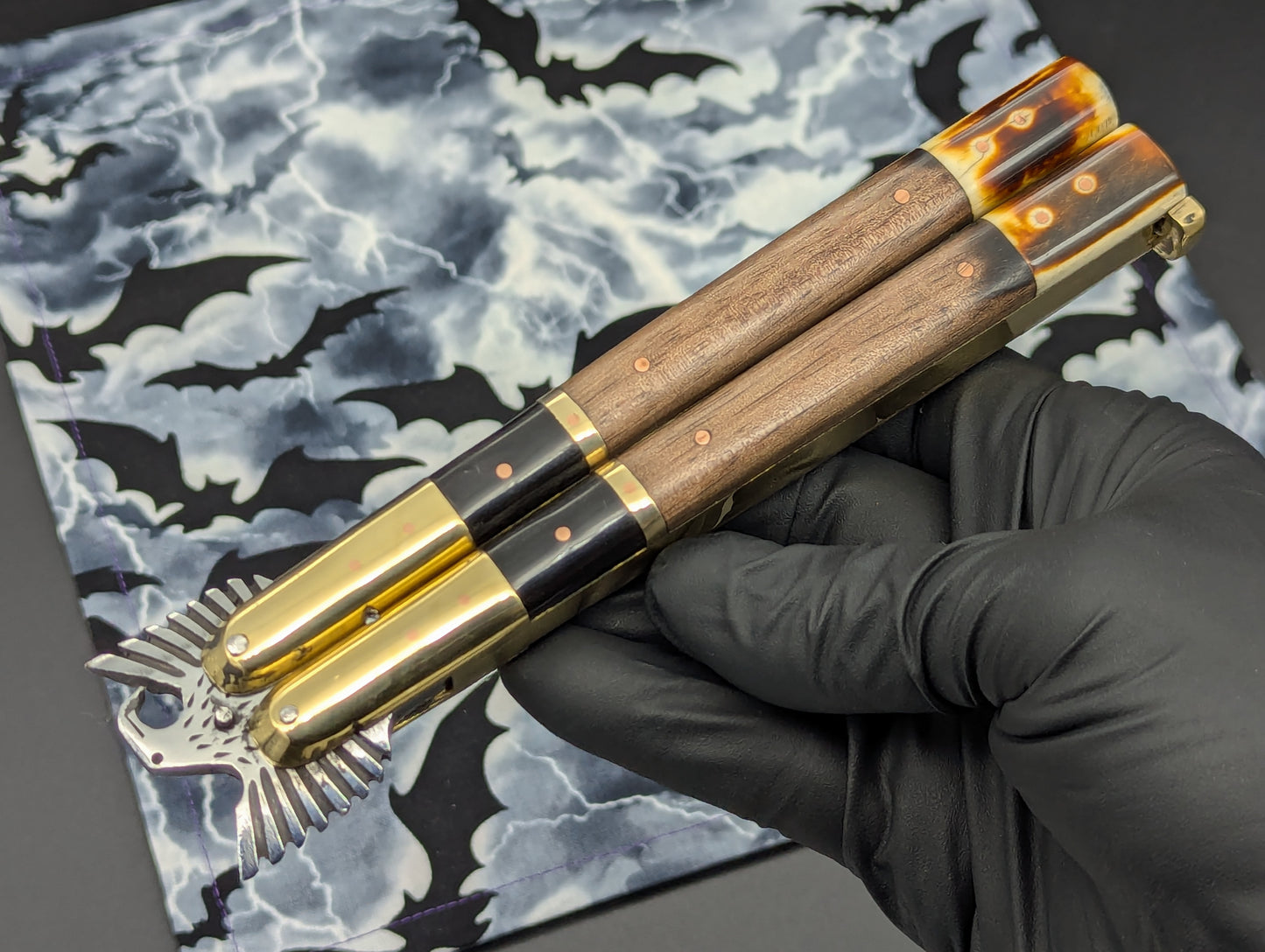 11" Eagle Tang Philippines Handmade Balisong Kris