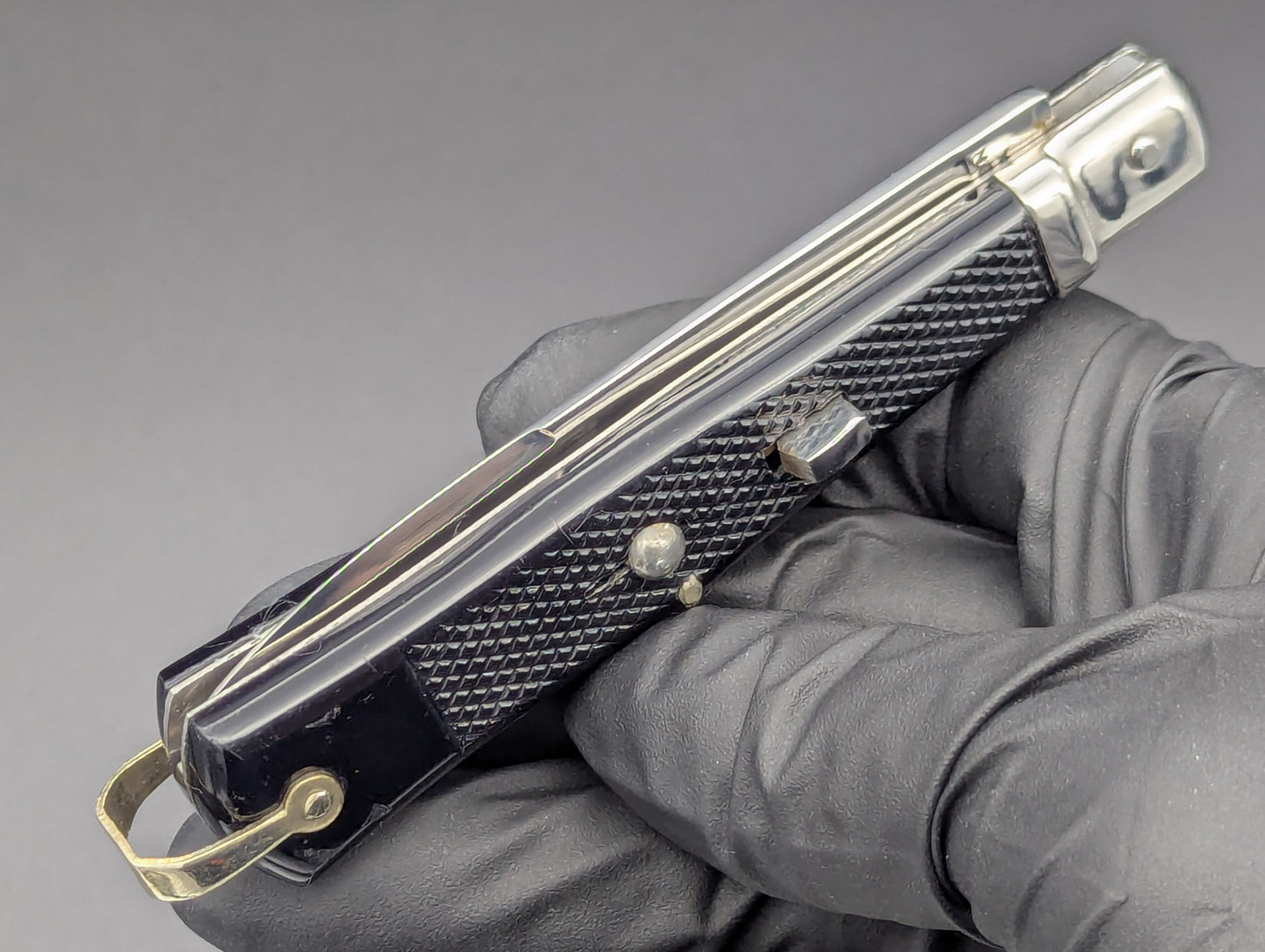 LARGE BEGON FRENCH ANTIQUE SWITCHBLADE KNIFE