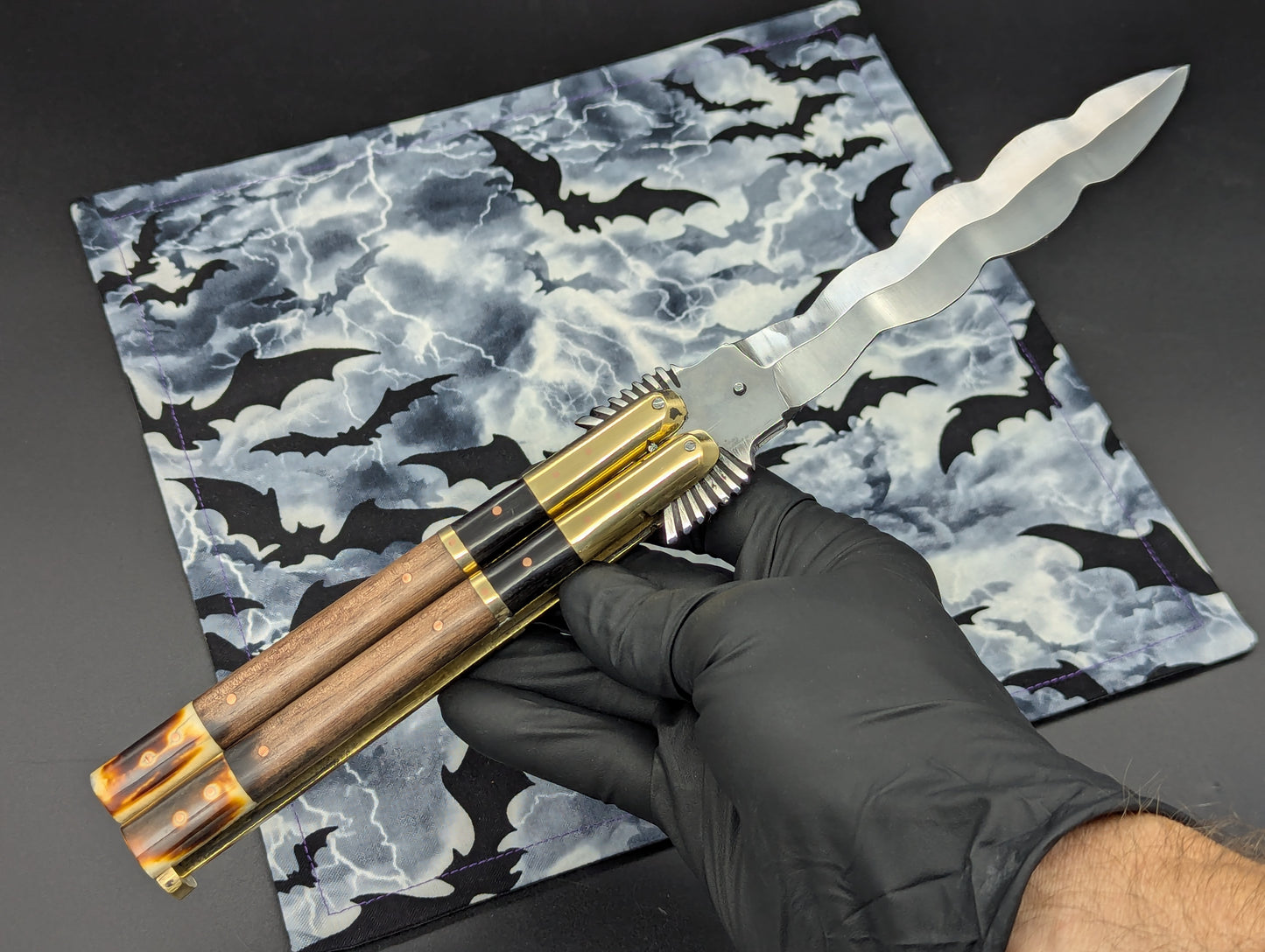 11" Eagle Tang Philippines Handmade Balisong Kris