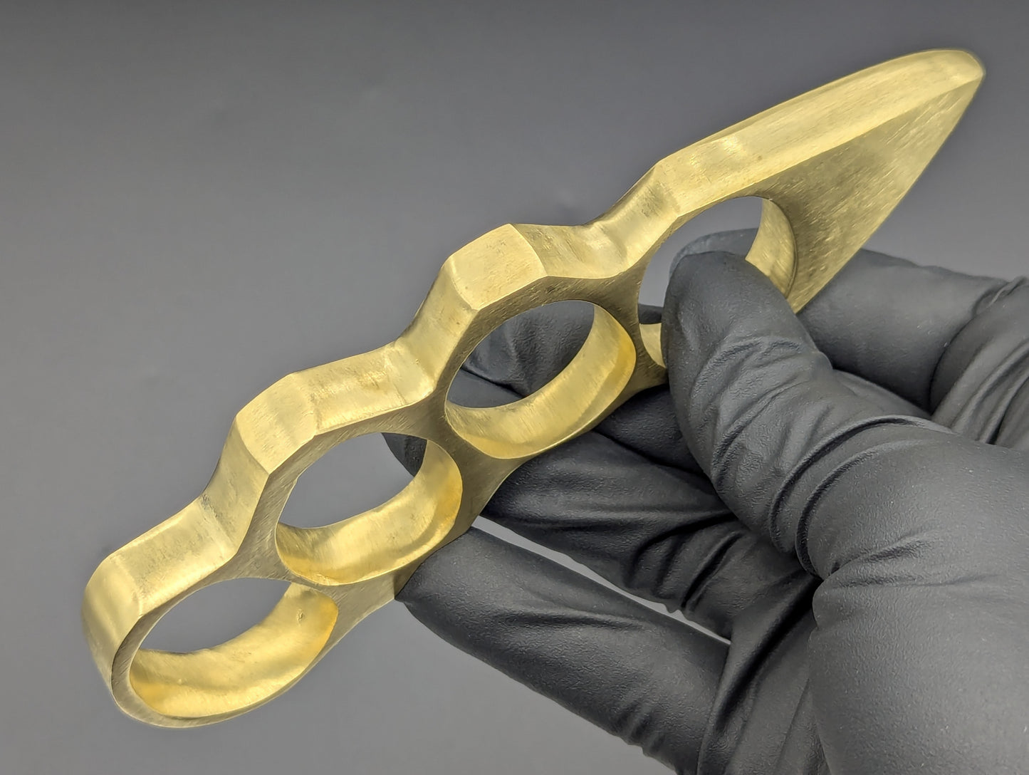 Scorpion Tail Solid Brass Knuckle Duster
