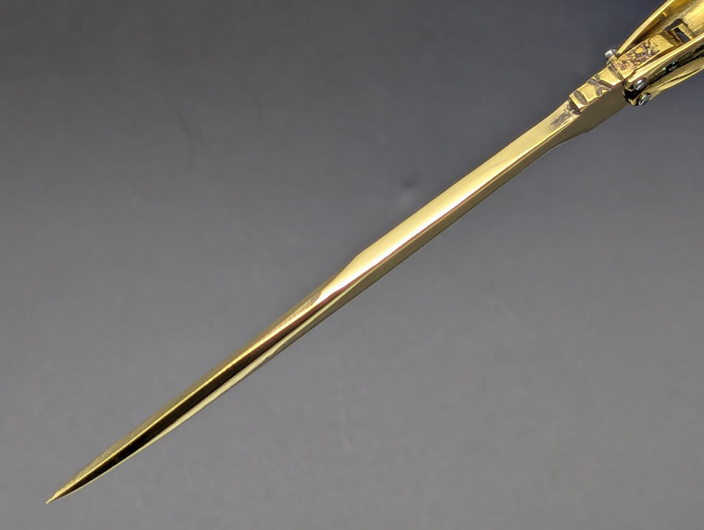 "FHM" PHILIPPINES HANDMADE BRASS BALISONG PEN