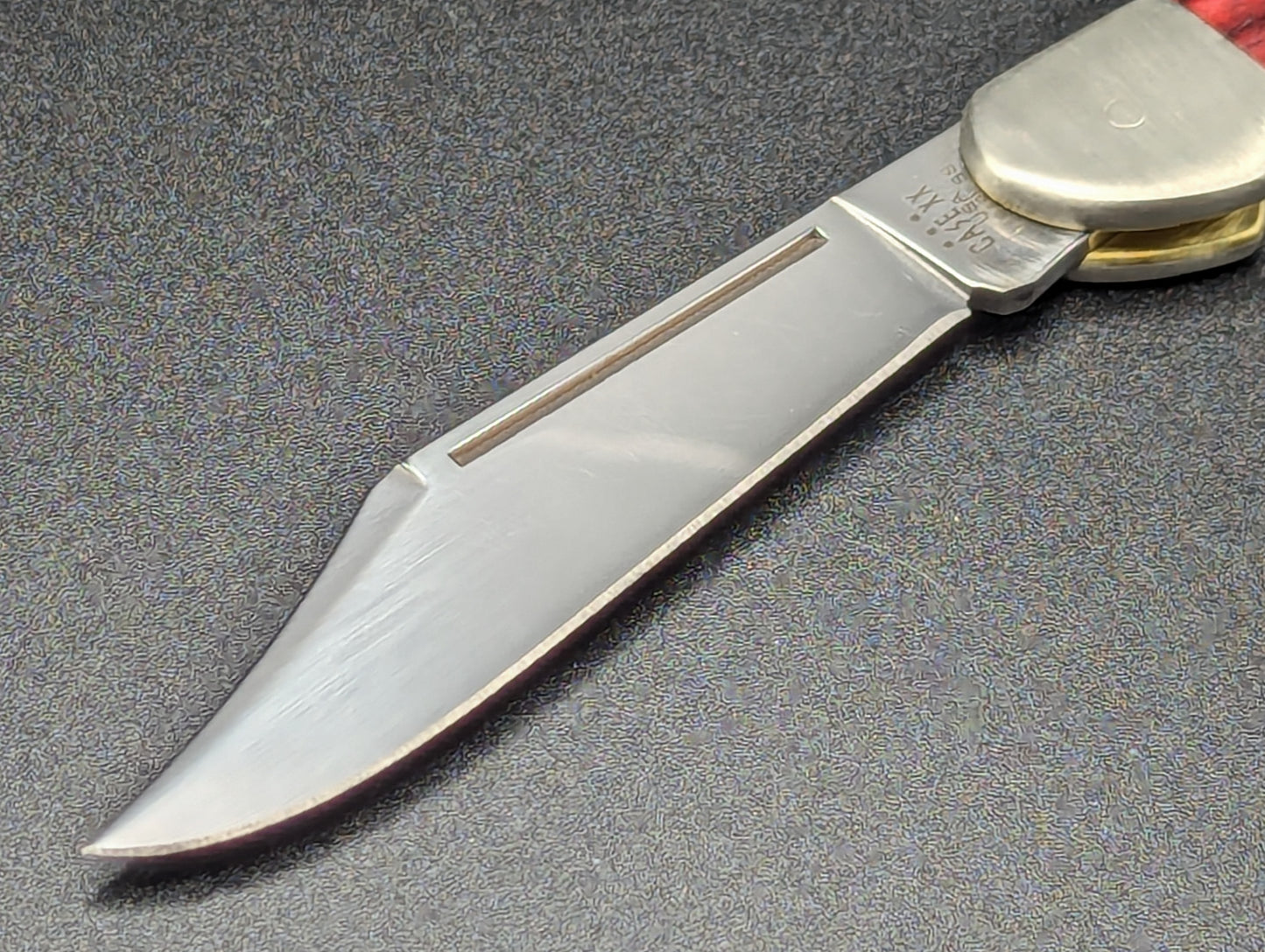 CRIMSON BONE CASE XX COPPER LOCK AUTOMATIC KNIFE