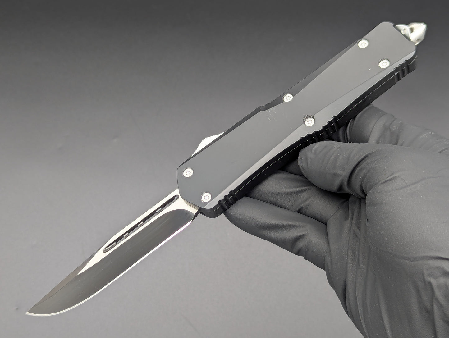 9" CLASSIC BLACK D/A OTF AUTOMATIC KNIFE