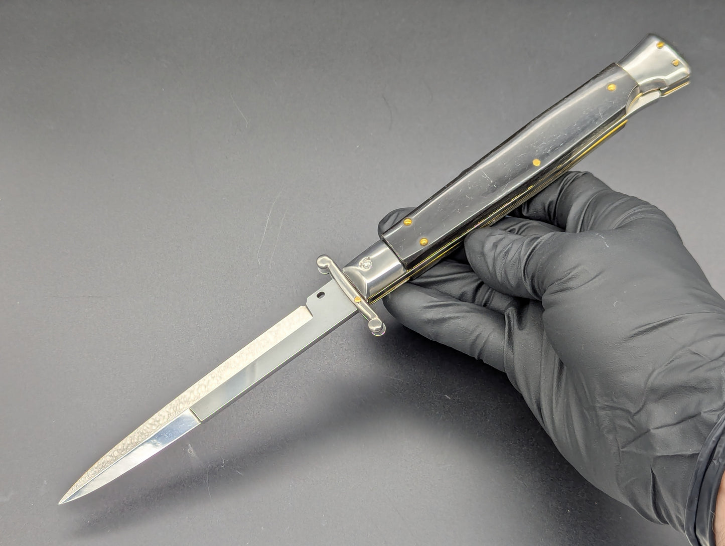 29cm Frank B Buffalo Horn Swinguard Bayonet Blade