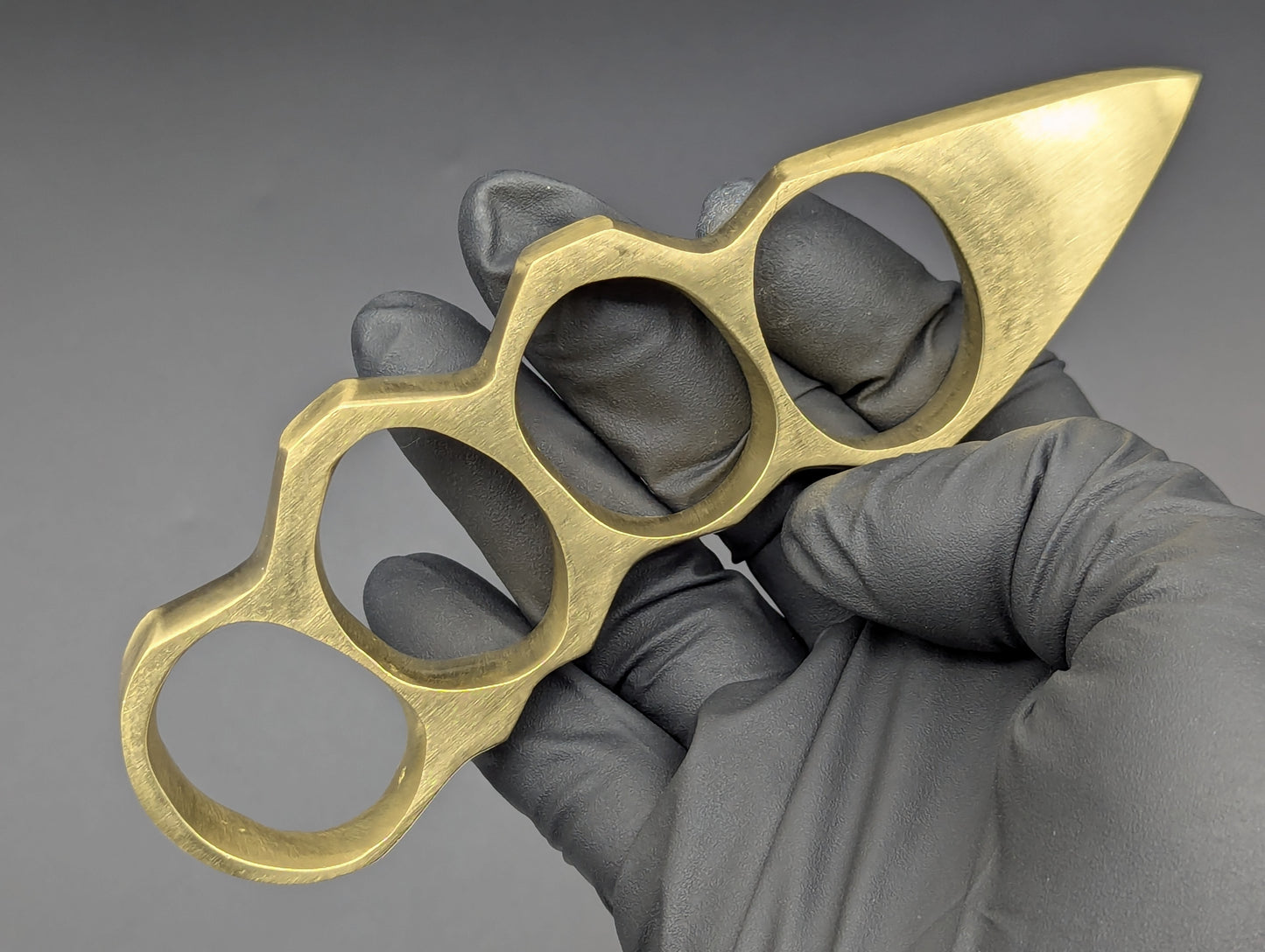 Scorpion Tail Solid Brass Knuckle Duster