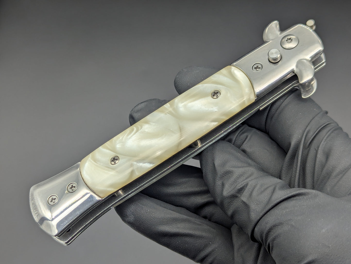 FAUX PEARL MILANO DIABLO STILETTO