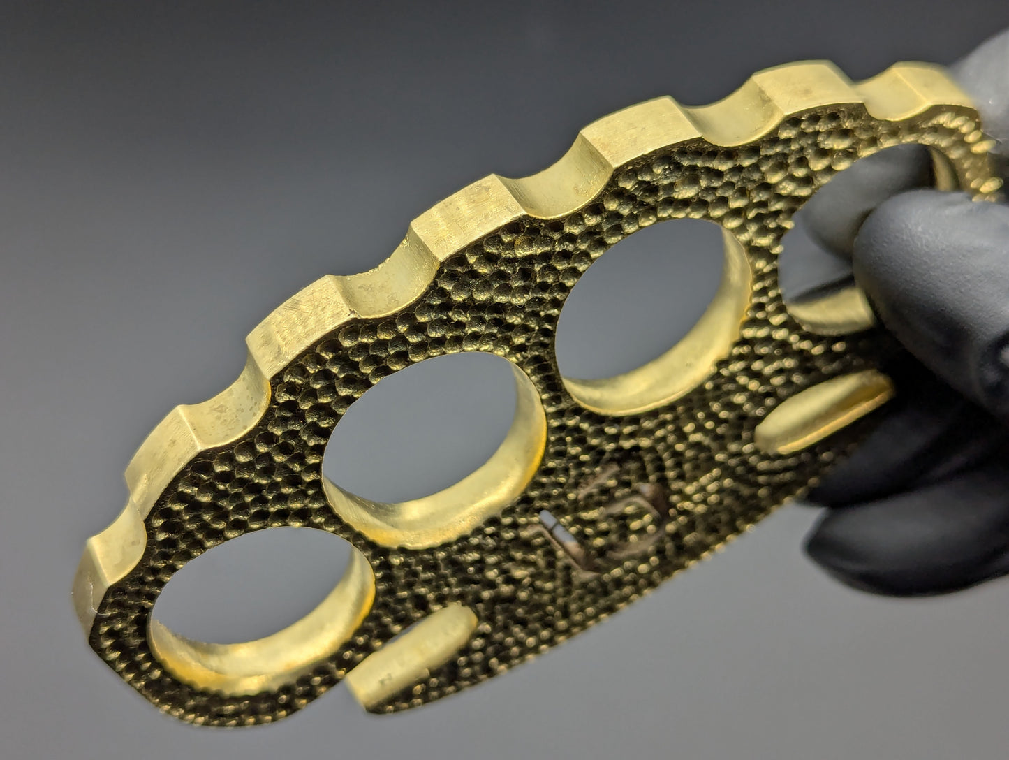LUCKY 13 BRASS STOCK KNUCKLE DUSTER