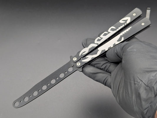 Black Scorpion Balisong Trainer
