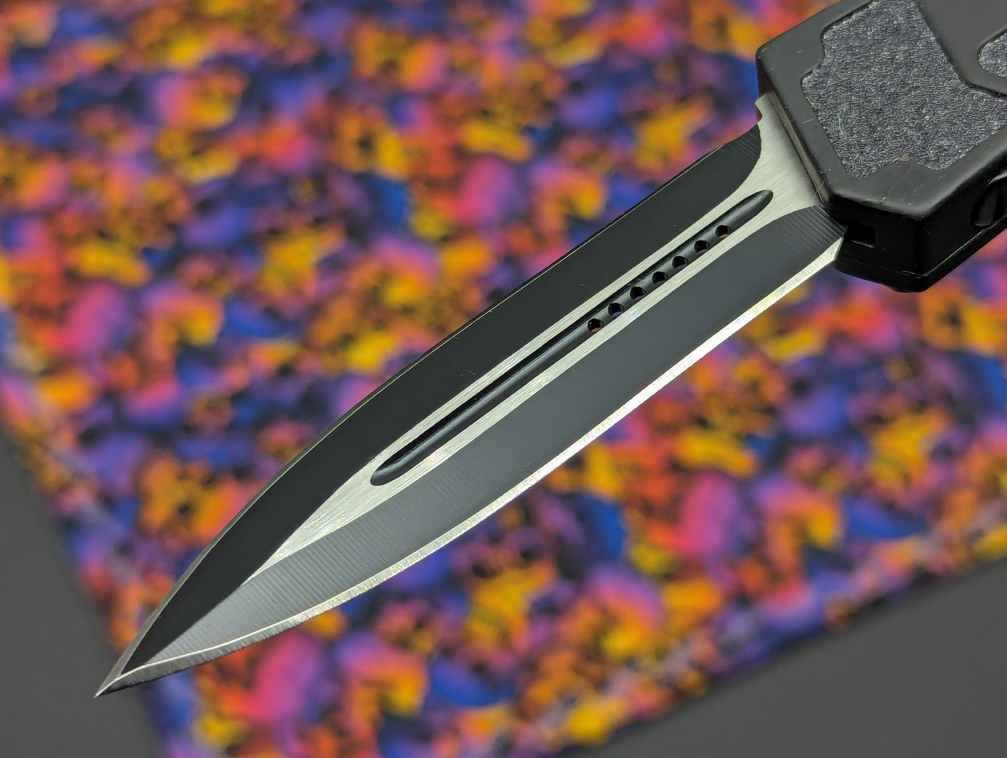 Tactical Reaper Dual Action OTF Knife Double Edge