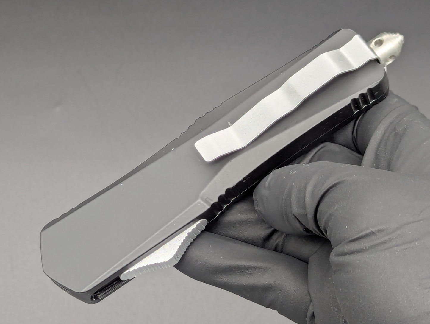 9" CLASSIC BLACK D/A OTF AUTOMATIC KNIFE