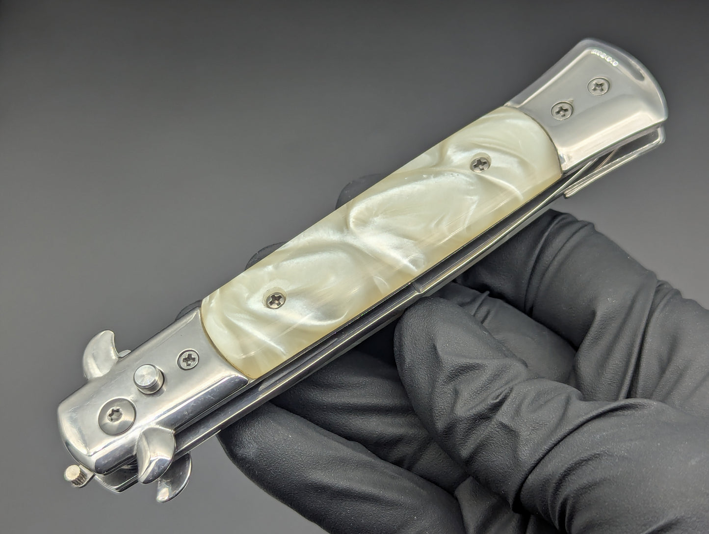 FAUX PEARL MILANO DIABLO STILETTO