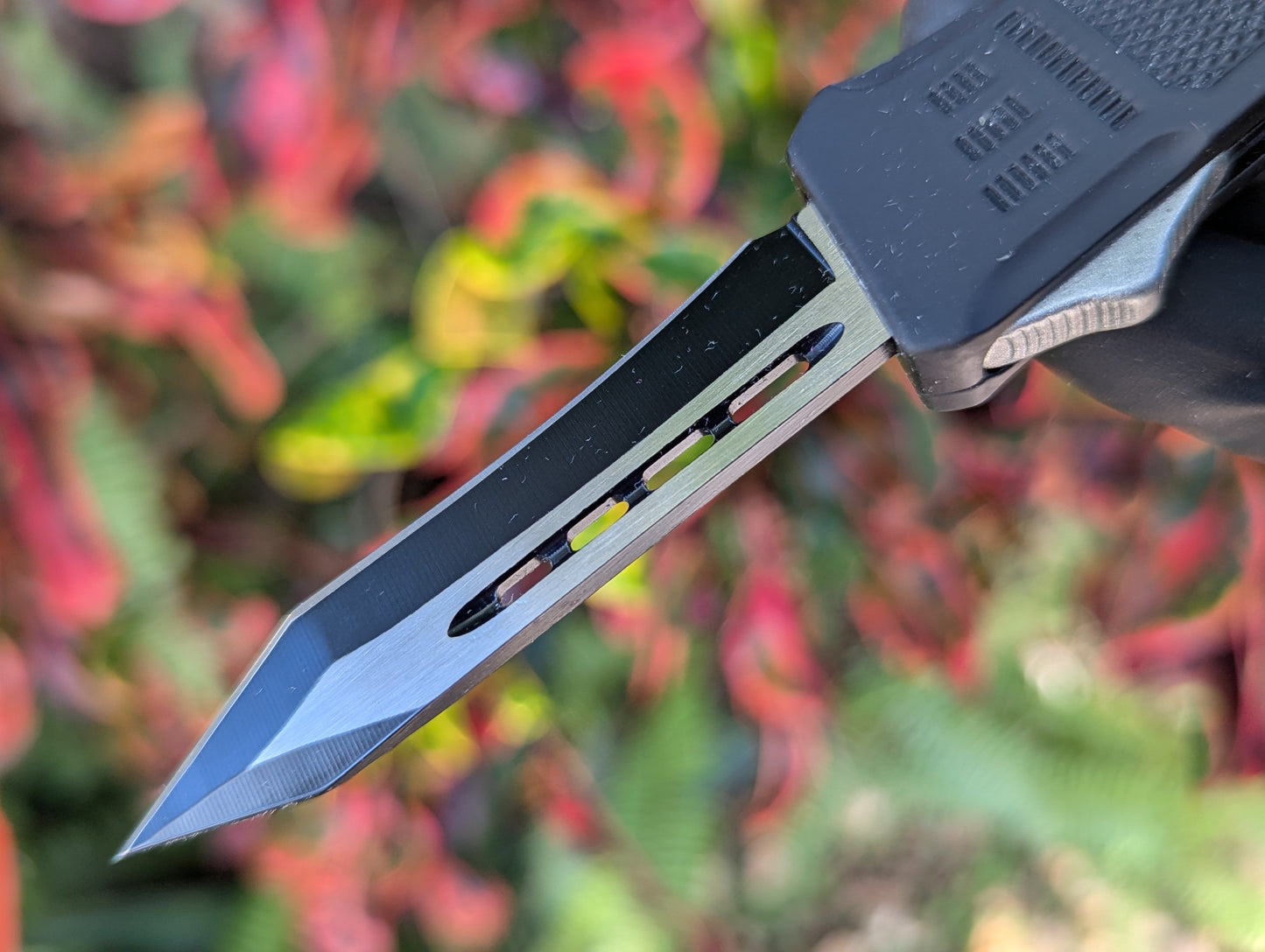 7" Mini Reverse Tanto Tactical D/A OTF Knife