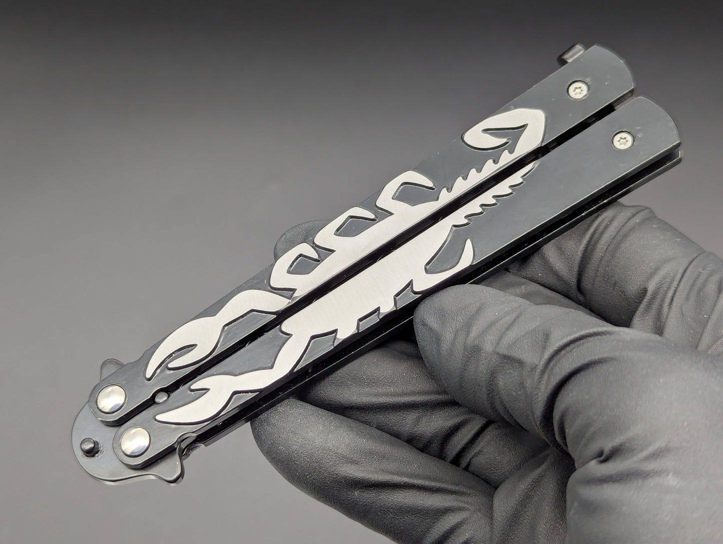 Black Scorpion Balisong Trainer