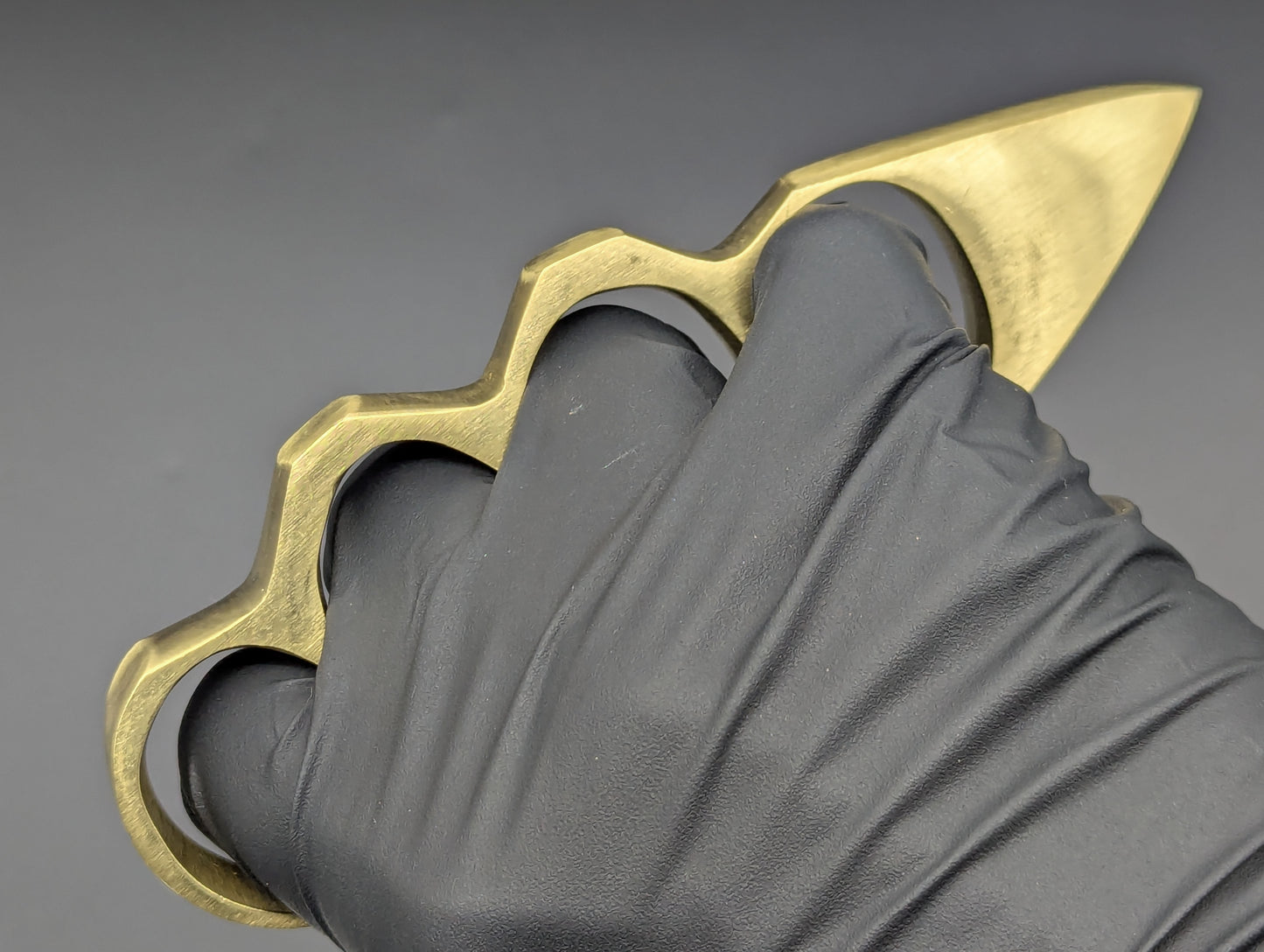 Scorpion Tail Solid Brass Knuckle Duster