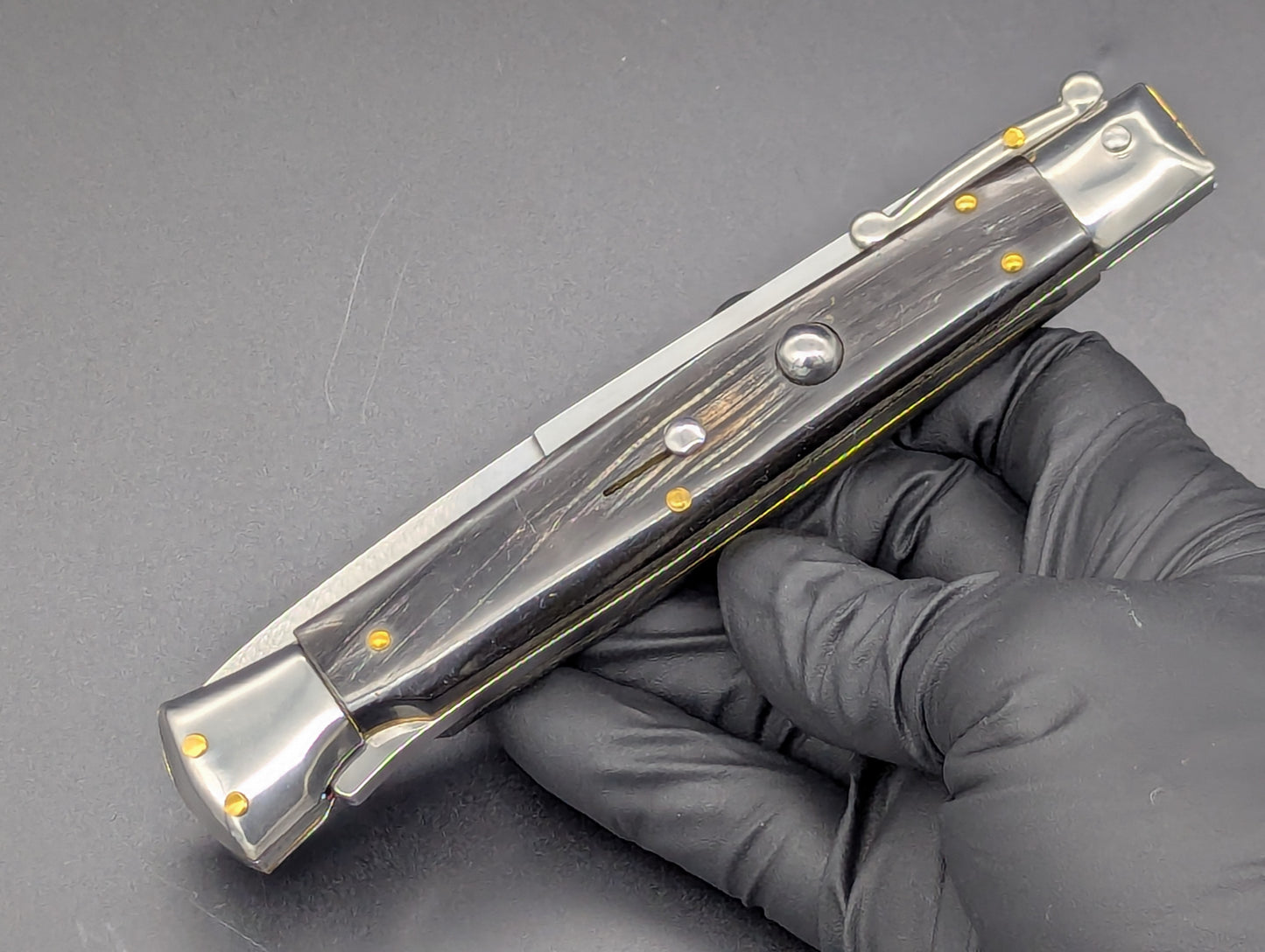 29cm Frank B Buffalo Horn Swinguard Bayonet Blade