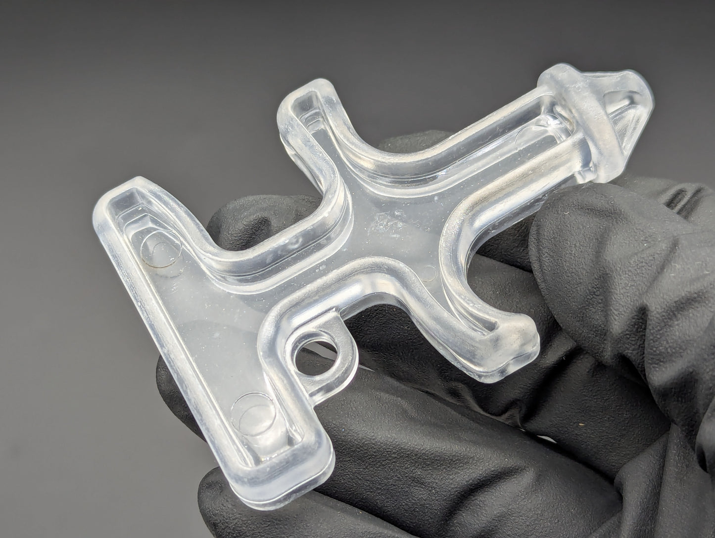 CLEAR COMBAT TECHNOLOGIES IMPACT PLASTIC SELF DEFENSE KEYRINGS