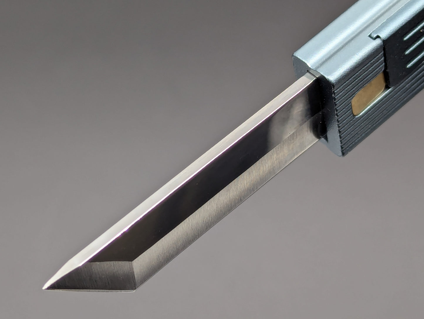 MINI TANTO GRAVITY KNIFE KEYRING BLUE GREY