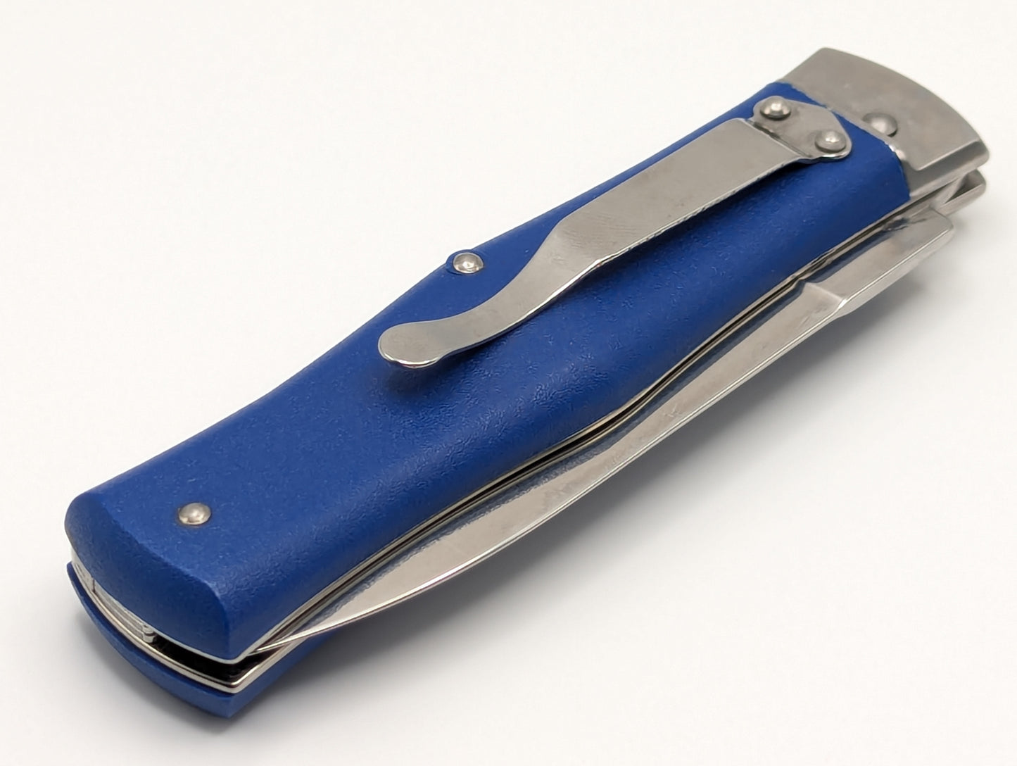 BLUE MIKOV PREDATOR AUTOMATIC LEVERLOCK KNIFE