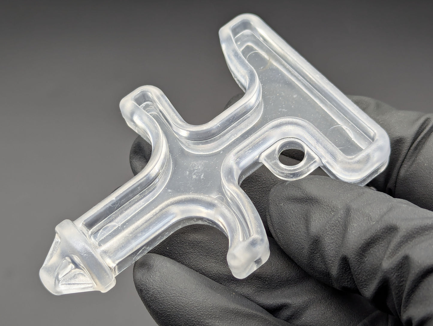 CLEAR COMBAT TECHNOLOGIES IMPACT PLASTIC SELF DEFENSE KEYRINGS