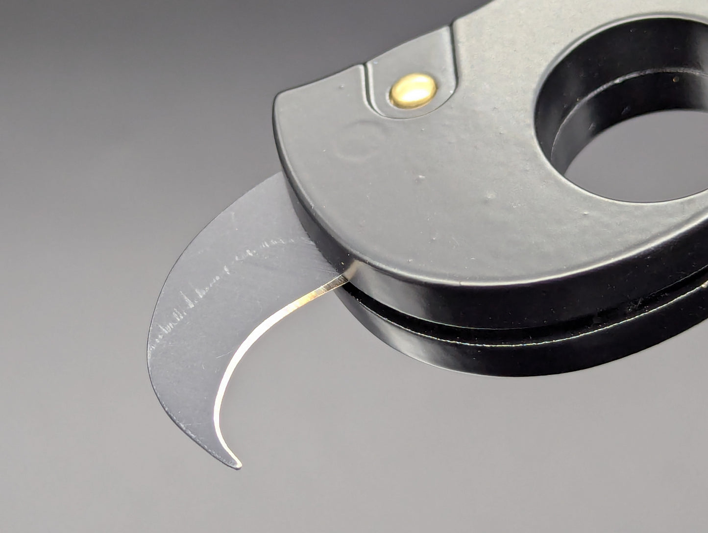 KNOCK OUT DUSTER KARAMBIT AUTOMATIC KNIFE BLACK